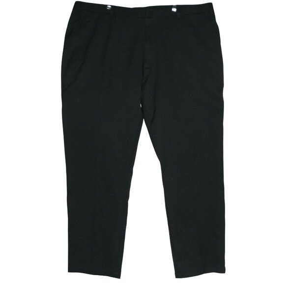 oobe Mens Gray Polyester Pants 46 x 32 Flat Front Straight Leg Work - Picture 1 of 10